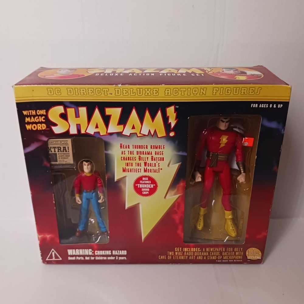 DC Direct SHAZAM & BILLY BATSON Deluxe Action Figure Set